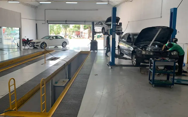 Fachada da Total Câmbio - Oficina de Câmbio Automático em Goiânia